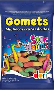 GOMET'S MINH FRUTAS ACIDA 100G