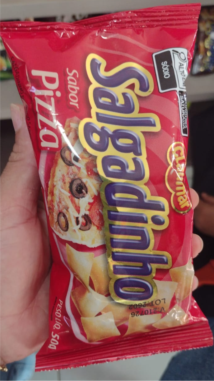 SALGADINHO SABOR PIZZA