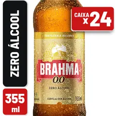 Cerveja Brahma Zero Long Neck 355ml  