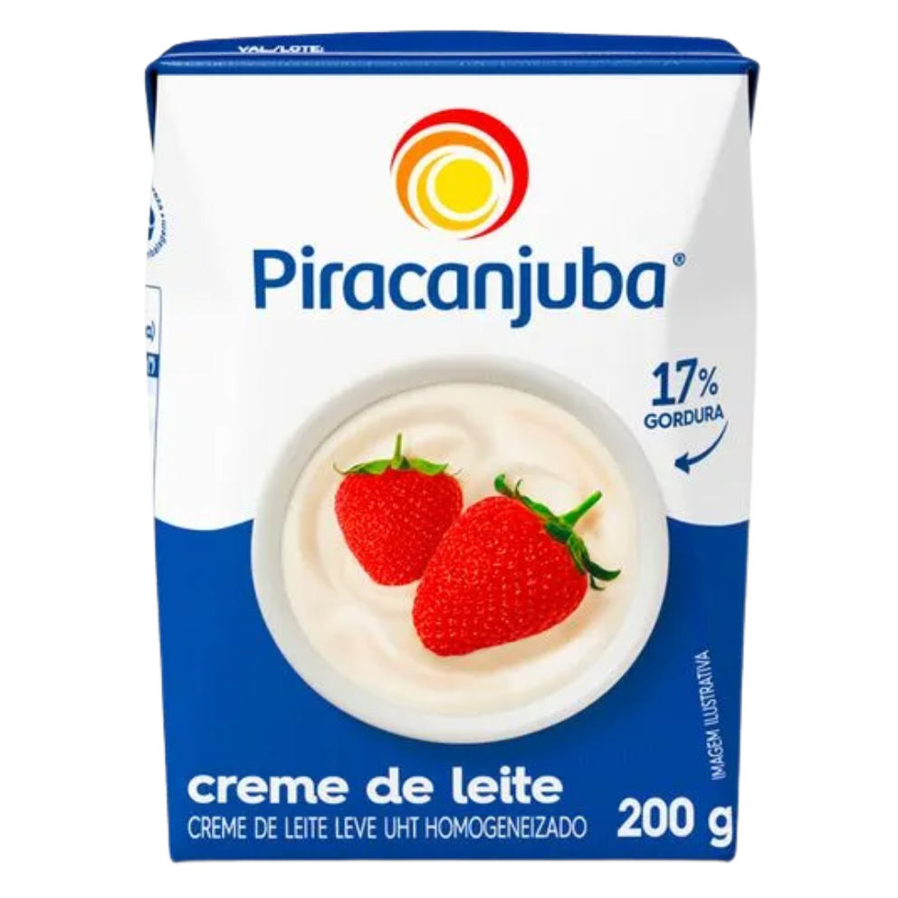 CREME DE LEITE PIRACANJUBA CX200G