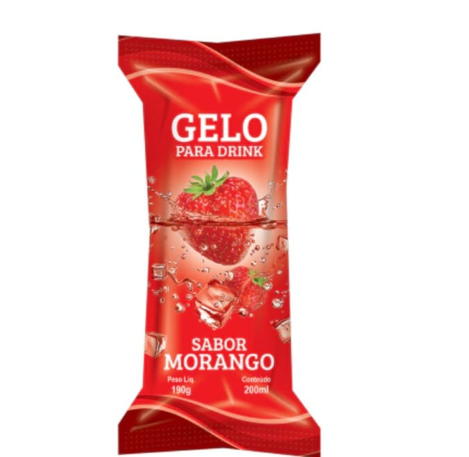 GELO DE MORANGO 200G
