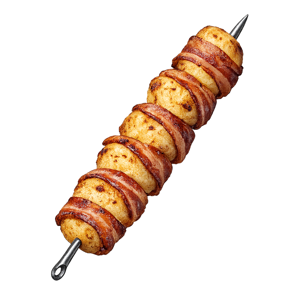 ESPETO DE MANDIOCA COM BACON 370G