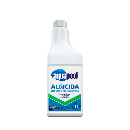 AQUAPOOL ALGICIDA CHOQUE E MANUTENCAO 1L