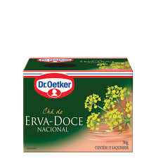 Chá Dr. Oetker Erva doce c/10 un