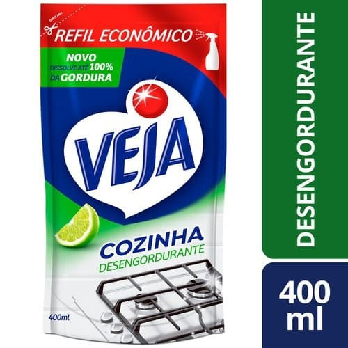 Limpador Desengordurante de Limão Veja 400ml