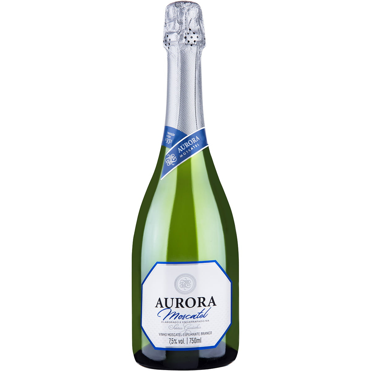 ESPUMANTE AURORA MOSCATEL BRANCO 750ML