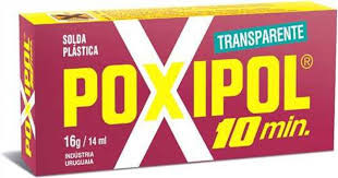 Poxipol Adesivo Epóxi 21g - Incolor