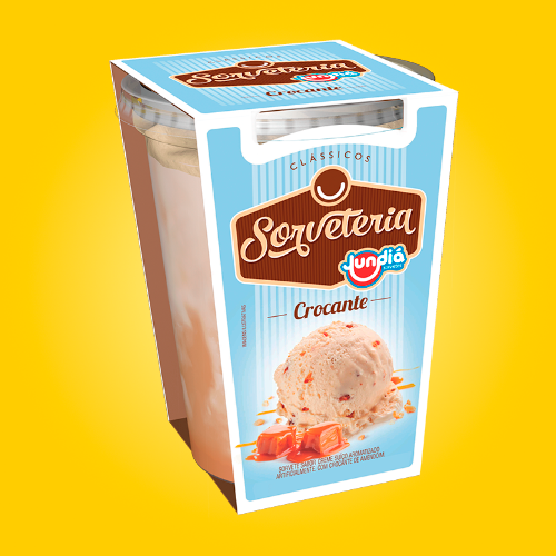 POTE CLÁSSICOS DA SORVETERIA CROCANTE - 1lt