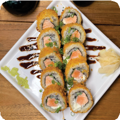 Uramaki Hot Philadelfia