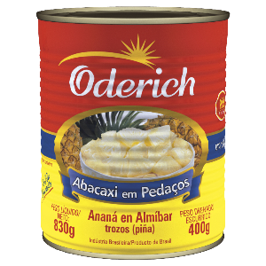 ABACAXI CALDA ODERICH METADES LT