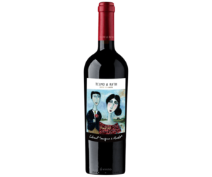 Vinho tinto chileno Telmo e Ruth