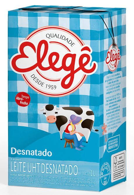 LEITE ELEGE DESNATADO 