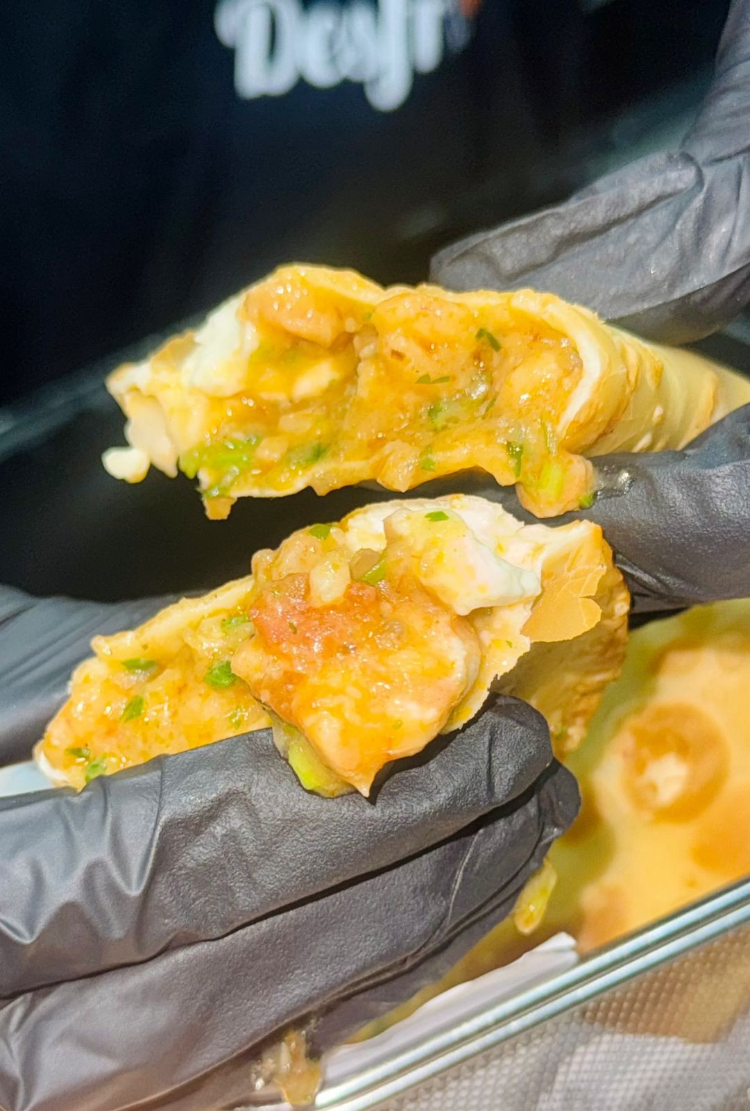 Pastel de camarão