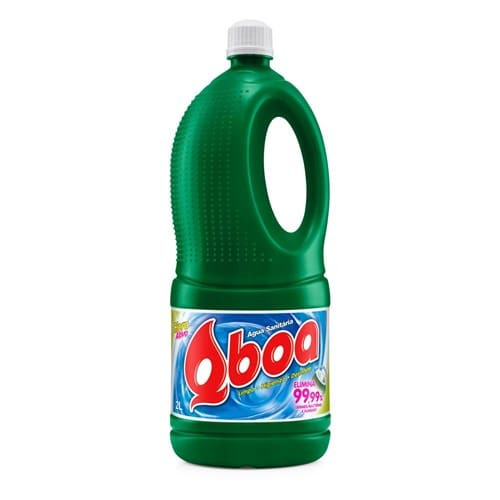 Água Sanitária Qboa 2l