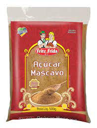 Acucar mascavo Fritz e Frida 500g
