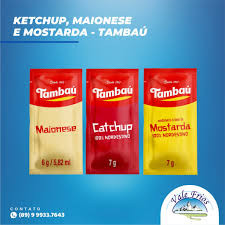 Sache De Molhos, 1 Mostada, 2 Katchup, 2 Maionese