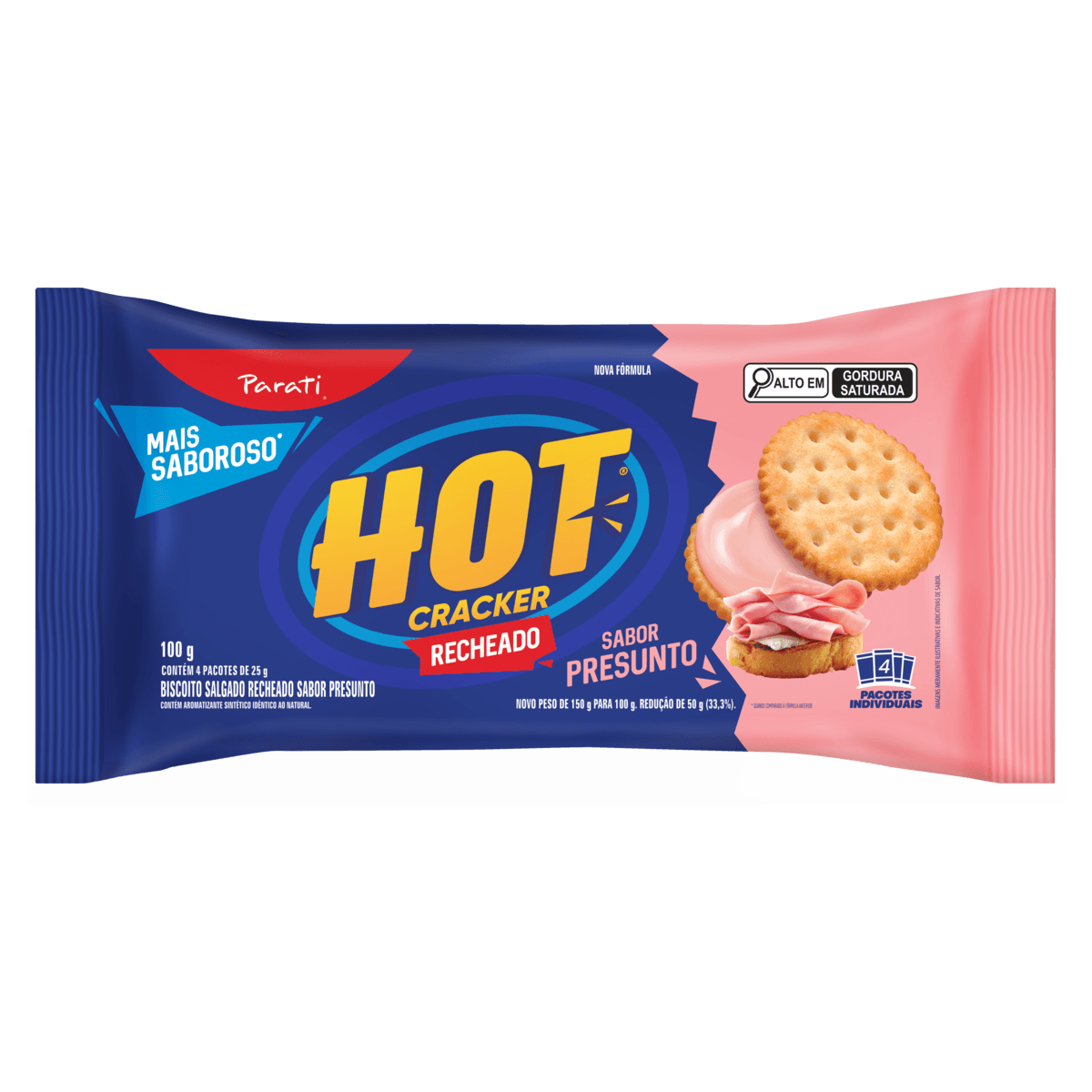 Bisc Parati hot cracker 100g presunto 