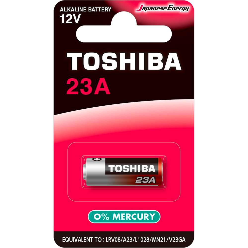 PILHA TOSHIBA ALCALINA  A23 12V** 