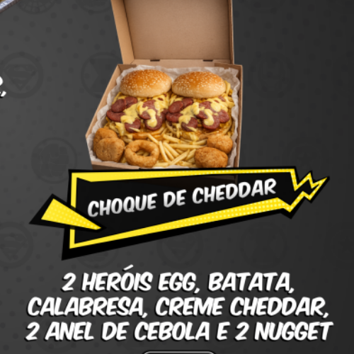 CHOQUE DE CHEDDAR