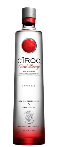 CIROC VERMELHA GARRAFA