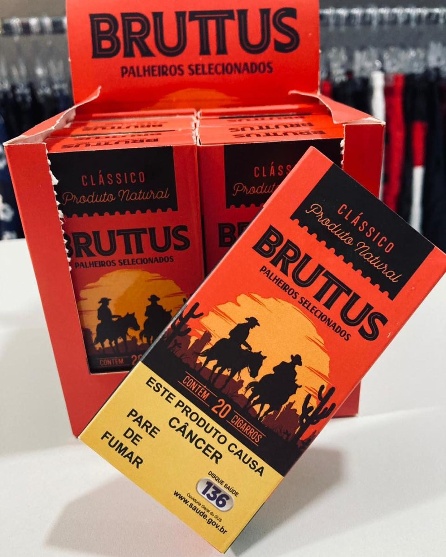 CIGARRO PALHEIRO BRUTTUS MENTA