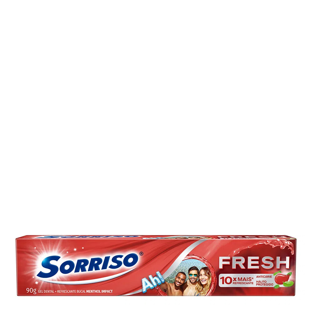 CREME DENTAL SORRISO FRESH MENTHOL IMPACT 90G