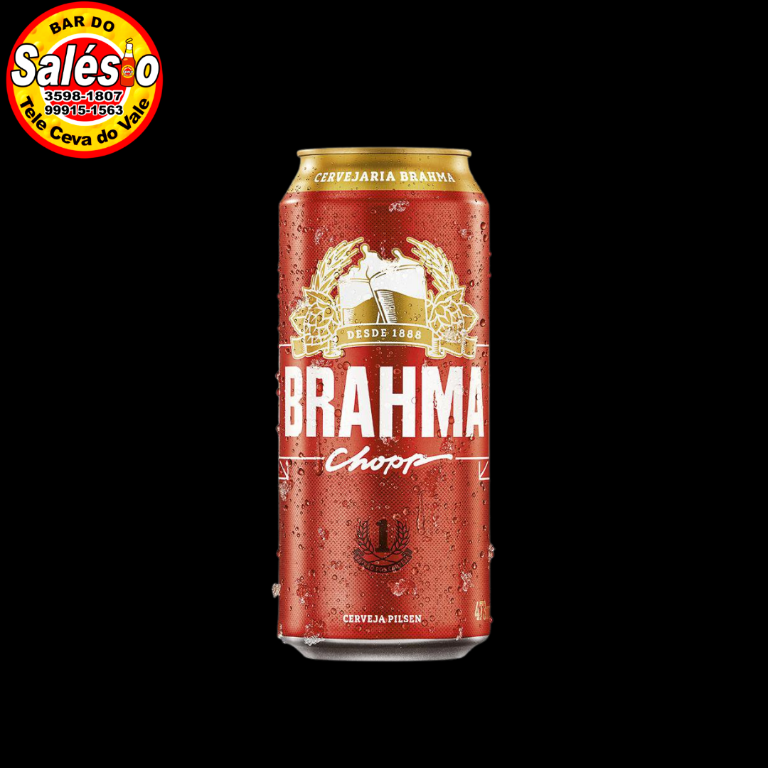 Brahma chopp latão