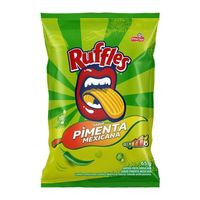 BATATA RUFFLES  SABOR PIMENTA MEXICANA ELMA CHIPS 30G