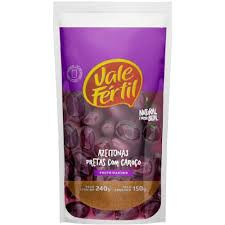 Azeitona Preta 150G C/ Caroço Vale Fertil
