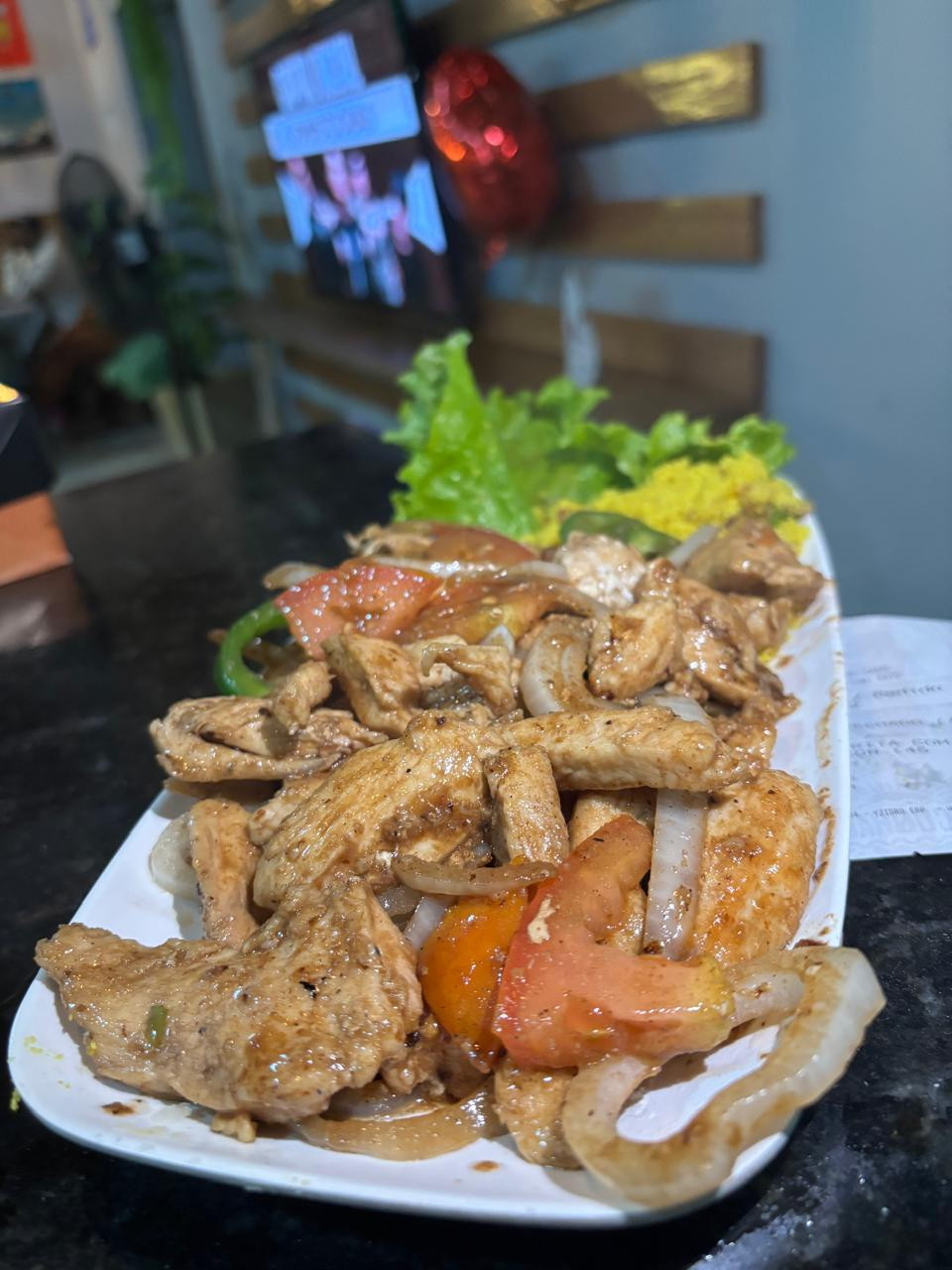 ISCA DE FRANGO GRELHADO (PORÇÃO INTEIRA)