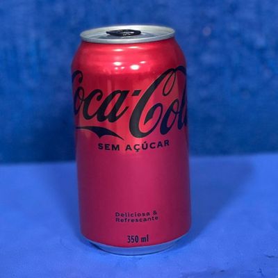 COCA COLA S/ ACUCAR LT 350ML