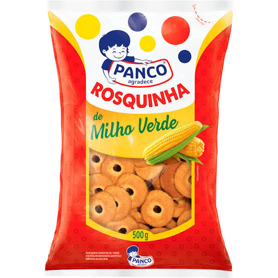 ROSQUINHA PANCO MILHO VERDE 500G