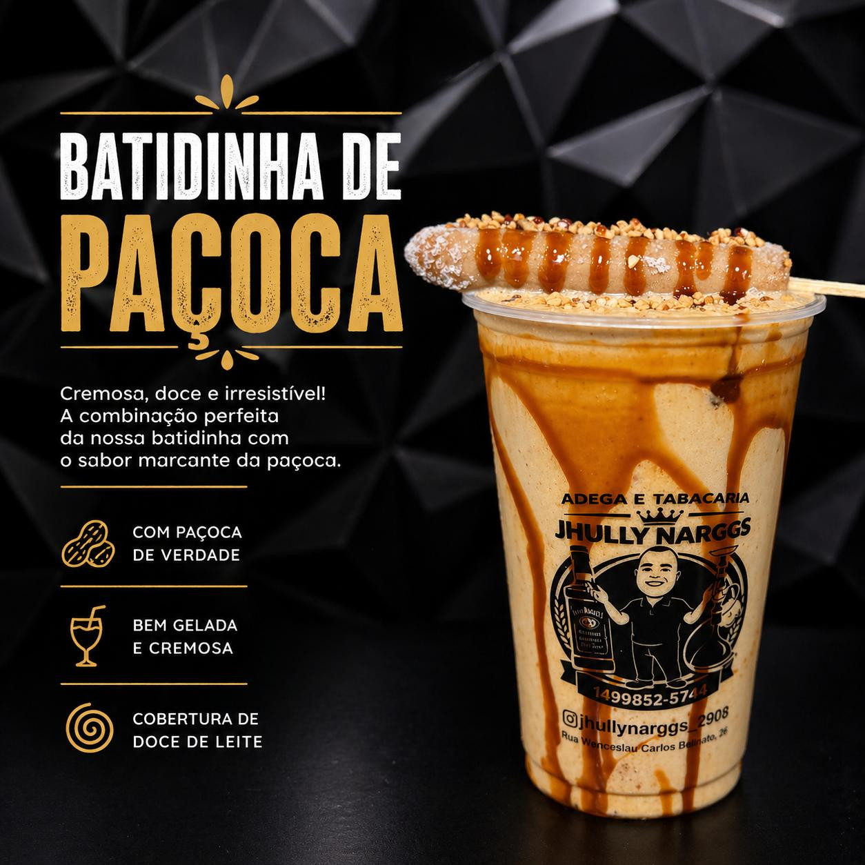 BATIDINHA PAÇOCA+PICOLE 700ML