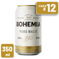 Cerveja Bohemia Lata 350ml 