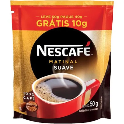 Café Nescafé Matinal Sachê 40g 