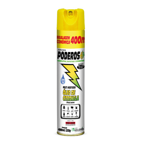 INSETICIDA PODEROSO CITRONELA SPRAY 400ML