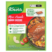 TEMPERO KNORR MEU ASSADO 25G CASEIRO ALHO CEBOLA E CURCUMA 