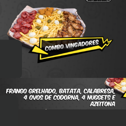 COMBO VINGADORES + GUARANA 1L