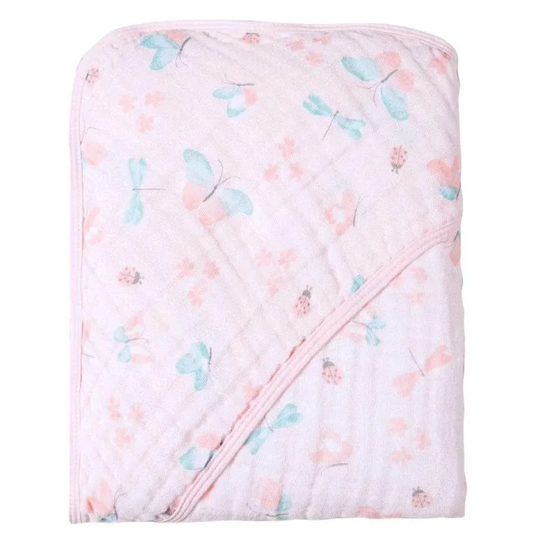 Toalha de Banho com capuz soft Karinho 80cm x 80cm 