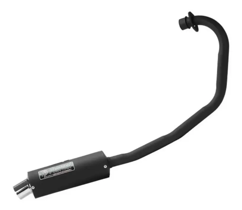ESCAPE TITAN 150 KS/ES 04/08 MOD MINI TURBO PRETO - FORTUNA