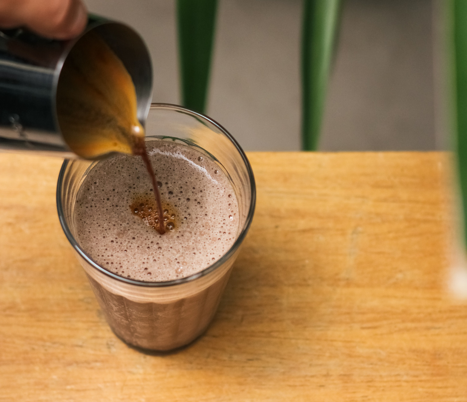 Chocolate Gelado com café