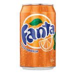 Fanta Laranja Lata 350ml