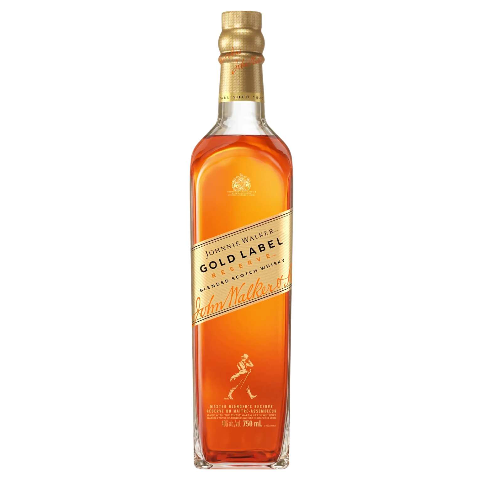 WHISKY GOLD LABEL 750ML
