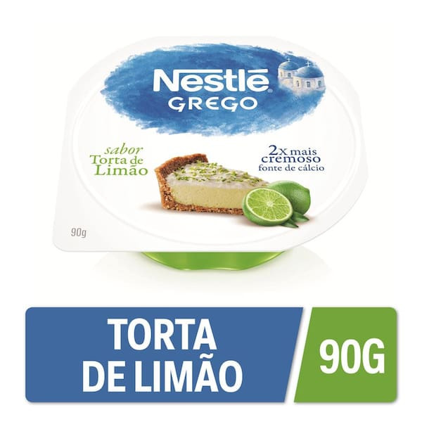 Iogurte Grego Sabor Torta de Limão Nestlé 90g