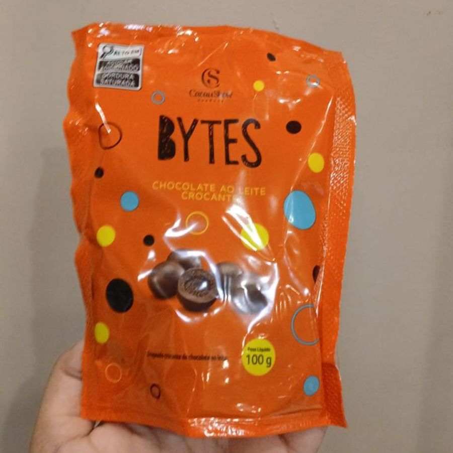 BYTES CHOCOLATE AO LEITE CROCANTE