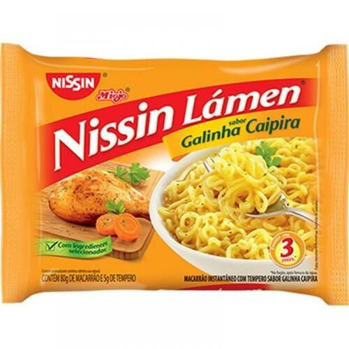 Nissim Lamen Galinha Caipira 85g
