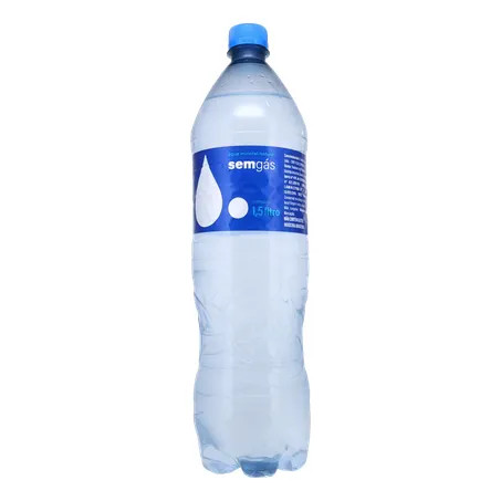 Agua sem gás 1,5 lt