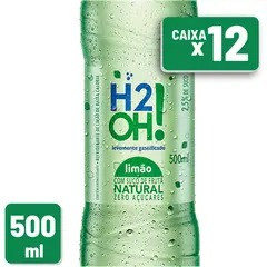H2O LIMAO C/GAS PET 500ML