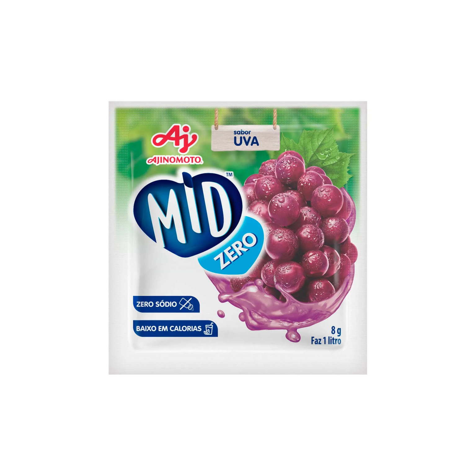 Refresco Mid Zero Uva