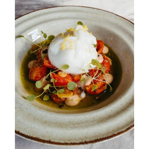 BURRATA ALLA PUTANESCA